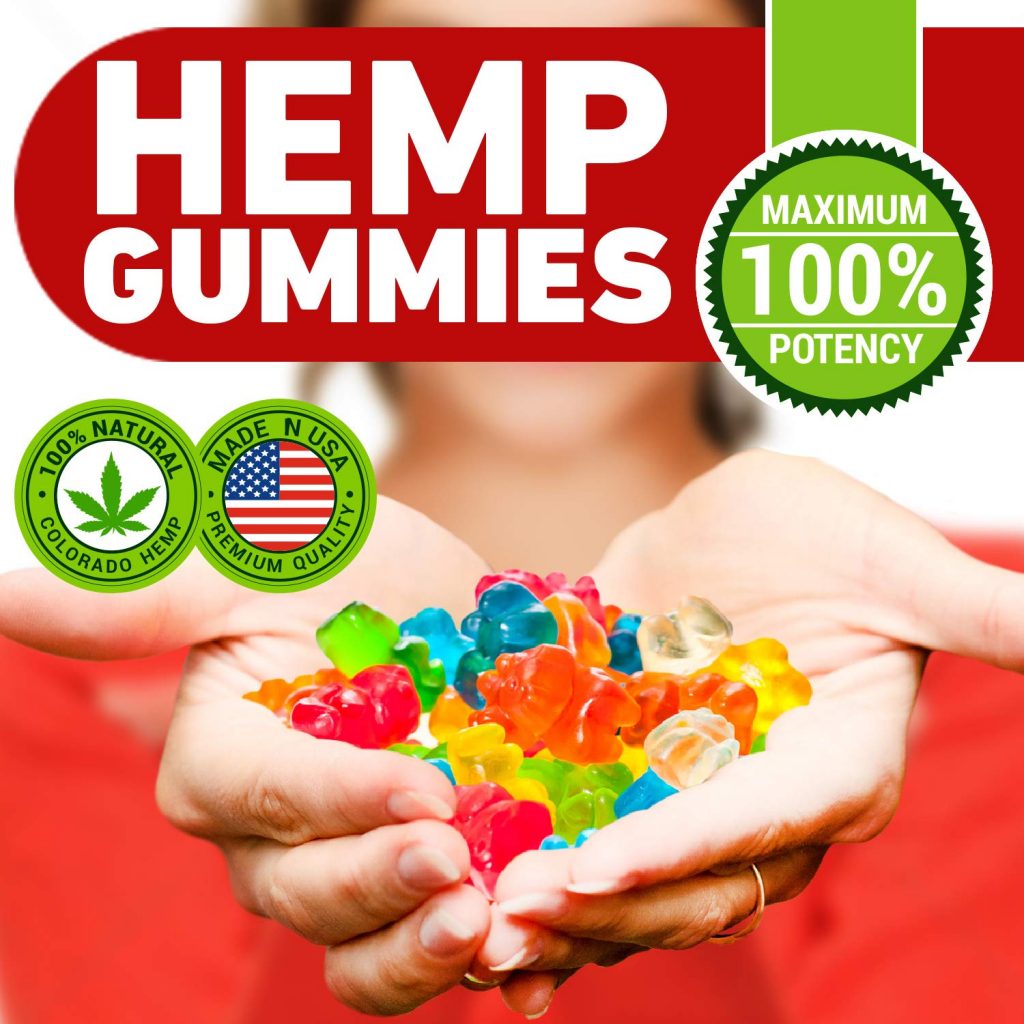 Natural Hemp Gummies 7500MG – 125MG Per Gummy Bear with Full Spectrum ...