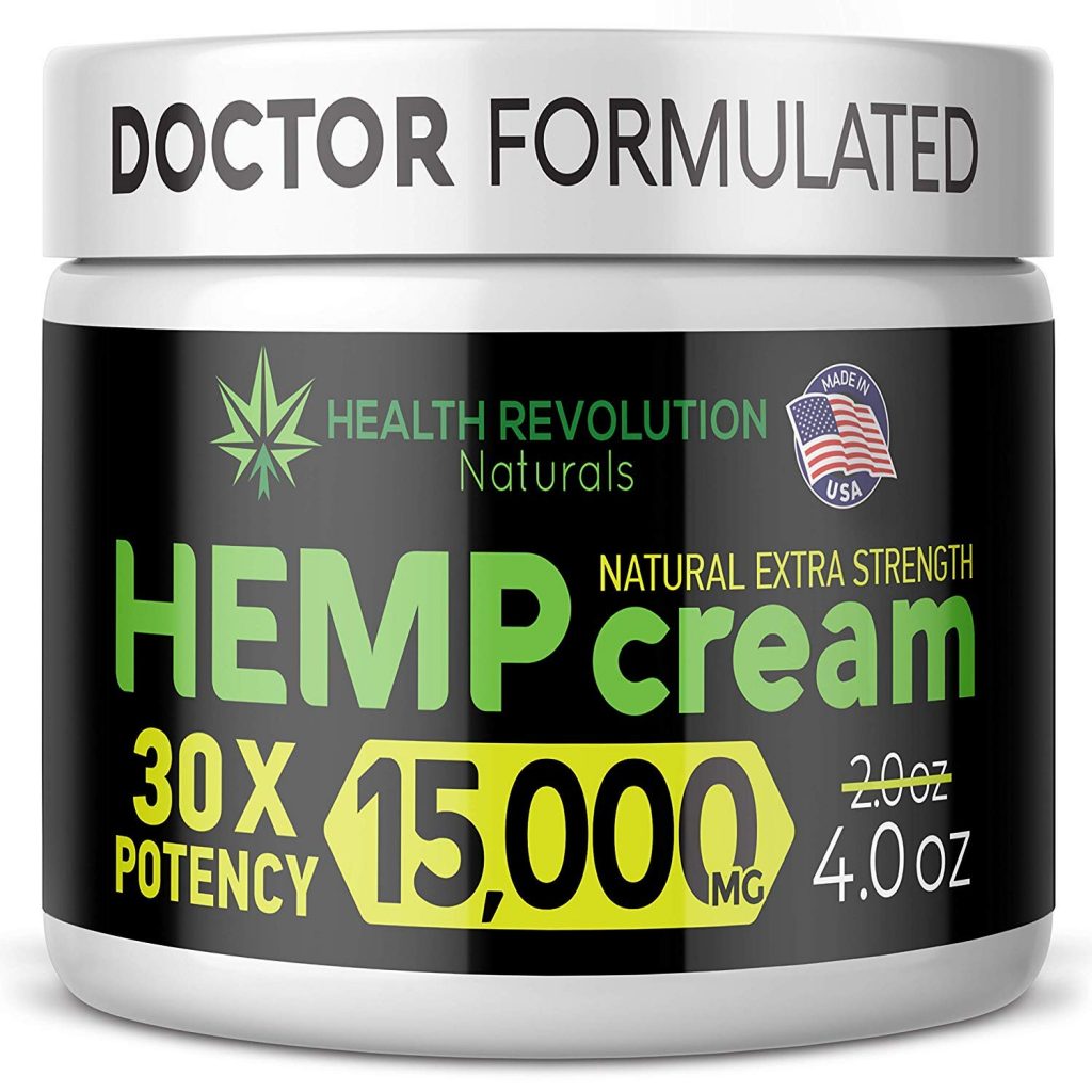 Organic Hemp Relief Cream 15000 Mg Made In Usa Natural Hemp Extract Cream For Joint Back